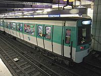 Line 8: MF 77 rolling stock