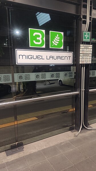 File:Metrobús Miguel Laurent (2023).jpg