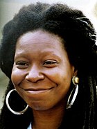 A photograph of Whoopi Goldberg