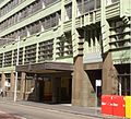 Wynyard station entrance, Department of Railways building, York Street