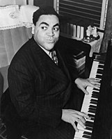 Composer and jazz pianist Fats Waller in 1938