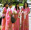 Girls wearing Gagra choli