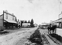 Page & Spurge's Junction Store in Main Street, Takaka