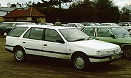 "F" registered 1988 Peugeot 405