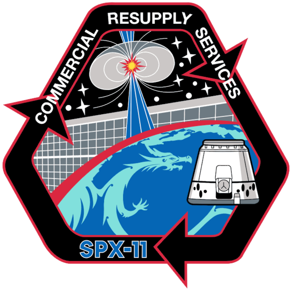 Файл:SpaceX CRS-11 Patch.png