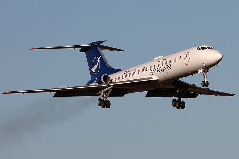 File:Tupolev Tu-134B Syrian Airlines.JPG