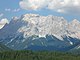 Zugspitze Massif including Schneefernerkopf (centre left, 2,874 m or 9,429 ft)