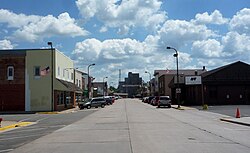 First Street, downtown Abbotsford