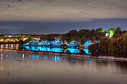 Boathouse Row and Lemon Hill