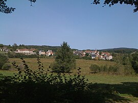 A general view of La Chapelle-Taillefert