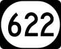 Kentucky Route 622 marker