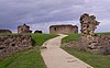 Flint Castle in Wales