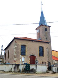 The church in Guéblange-lès-Dieuze