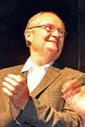 Photo of Jim Broadbent at the Toronto International Film Festival in 2010.