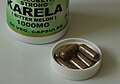 Bitter gourd food supplement capsules