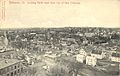 Bird's-eye view in 1908