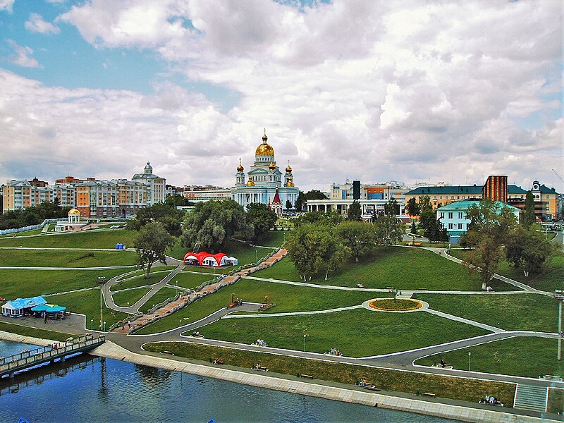 Файл:Saransk from Ferris wheel.JPG