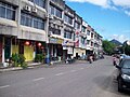 Main road in Sungai Ruan