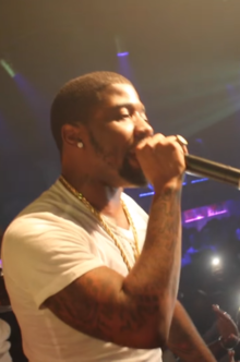 Lucci performing in 2016