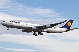 Airbus А340-300 авиакомпании Lufthansa