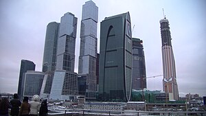 Москва-Сити, 2 января 2012