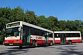 TIB838H was Singapore's first articulated bus and was airflown from Spain in 1996.