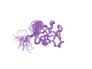 2feb: NMR Solution Structure, Dynamics and Binding Properties of the Kringle IV Type 8 module of apolipoprotein(a)