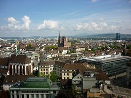 Basel, as seen from the Elisabethenkirche