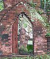 Brickwork corbelled arch at Ubud in Bali, Indonesia.