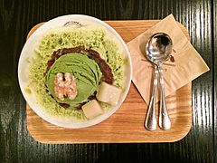 Greentea patbingsu