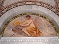 Mural of archangel Uriel by Henry O. Walker in Thomas Jefferson Building, inspired by Emerson's poem Uriel