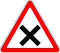 Crossroad without priority