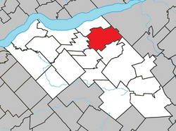 Location within Lotbinière RCM