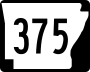 Highway 375 marker