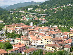 Panorama of Aulla