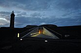 The CIVC Centro de Interpretação do Vulcão dos Capelinhos, one of the ex-libris of the island of Faial