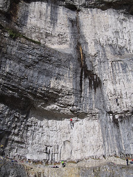 File:Malham Cove Rock Climbing.JPG