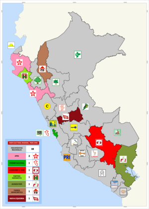 Elecciones regionales y municipales de Perú de 2006