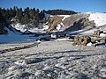 Khaptad during snow fall