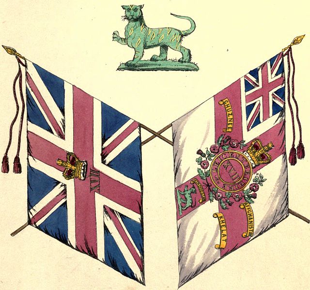 File:17th Foot colours.jpg