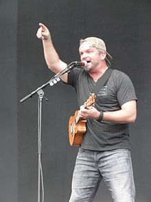 Brad Corrigan at Hurricane Festival, Germany 2014