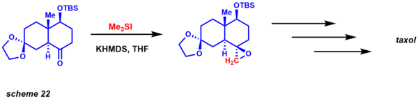 corey-chaykovsky total synthesis example