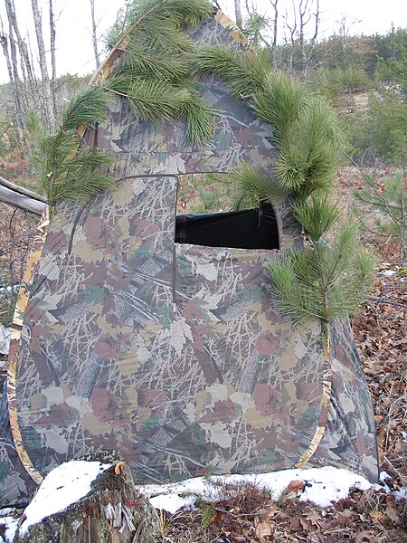 File:Deer blind.jpg