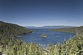 Summer in the Sierra Nevada at Lake Tahoe.