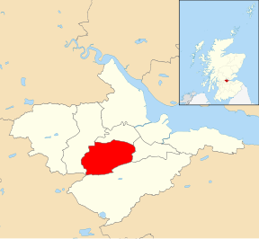 Location of the ward