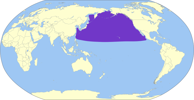 File:Phoebastria albatrus map.svg