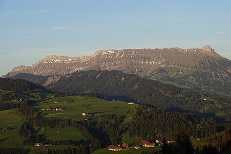 Schrattenfluh northwest face : Strick, Hächlen, Hengst & Schybengütsch