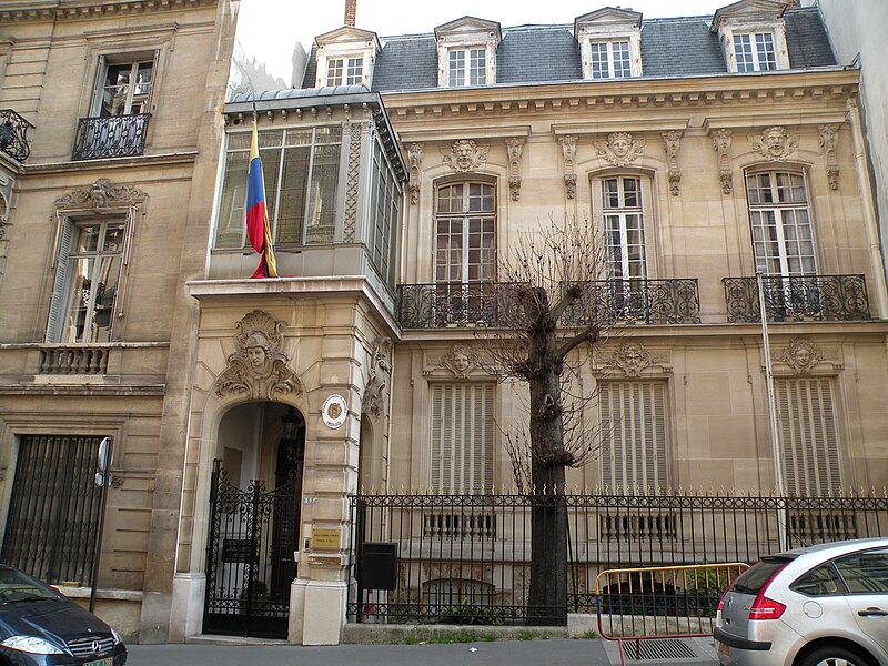 File:Venezuelan embassy in Paris.jpg