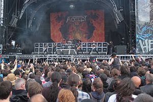 Accept live at Hellfest 2013