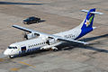 Lao Airlines ATR 72 at Noi Bai International Airport.